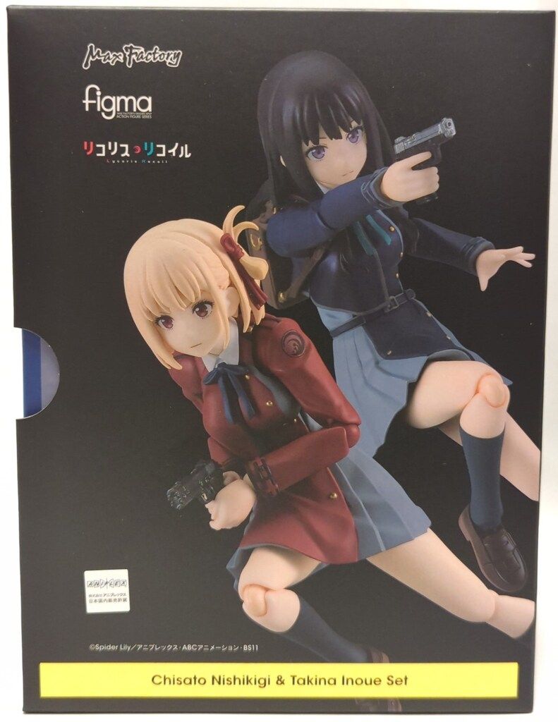 未開封 figma リコリスリコイル 615錦木千束・616井ノ上たきな セット figma 錦木千束＆井ノ上たきなセット