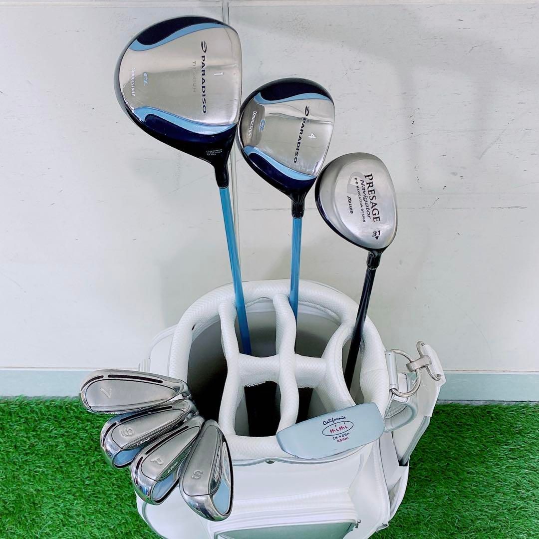 キャディバッグ ゴルフクラブ レディースセット キャロウェイ N 1418