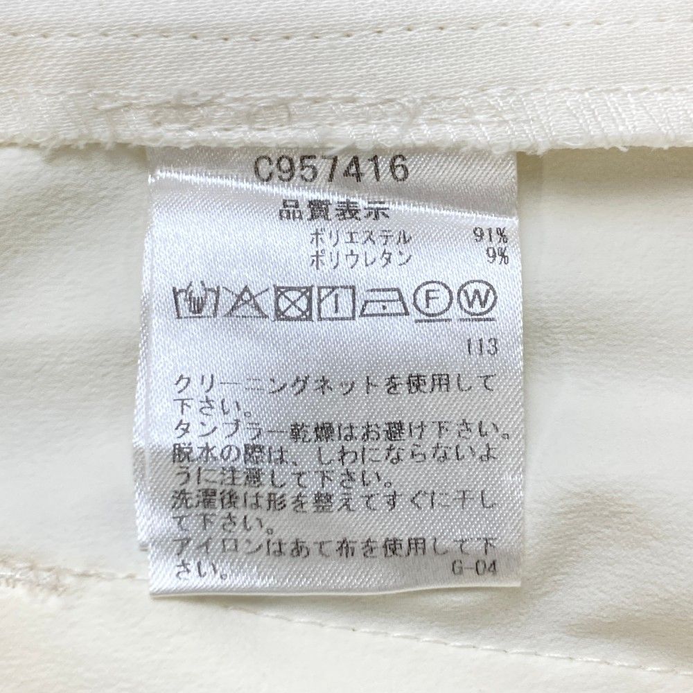 サイズ：40 PICONE CLUB ピッコーネクラブ  ストレッチパンツ  ホワイト系 [240101426207] ゴルフウェア レディース ストスト サイズ：40 PICONE CLUB ピッコーネクラブ ストレッチパンツ