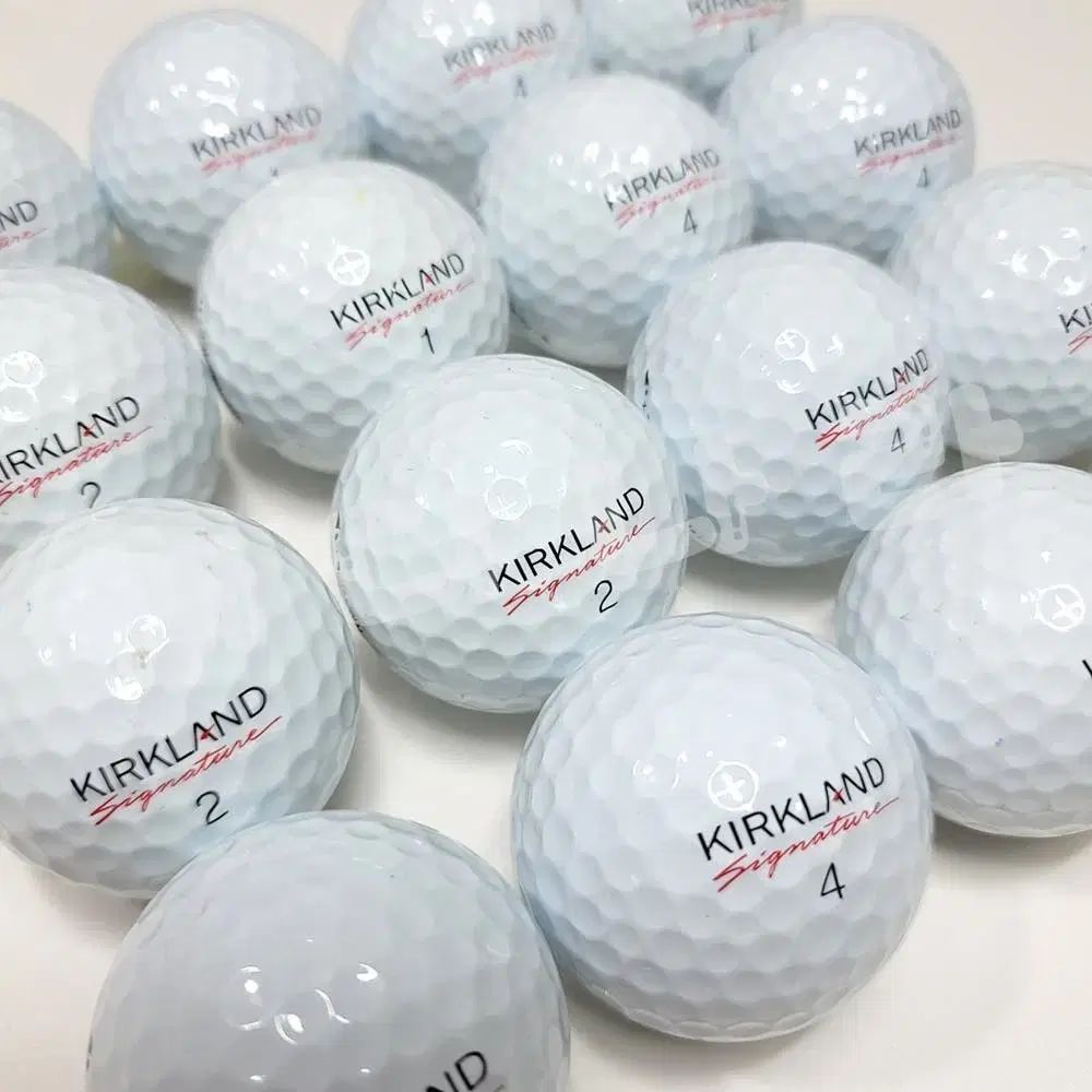 カークランドロストボール シーグリ 100個 ゴルフボール スクラッチファンマークあり