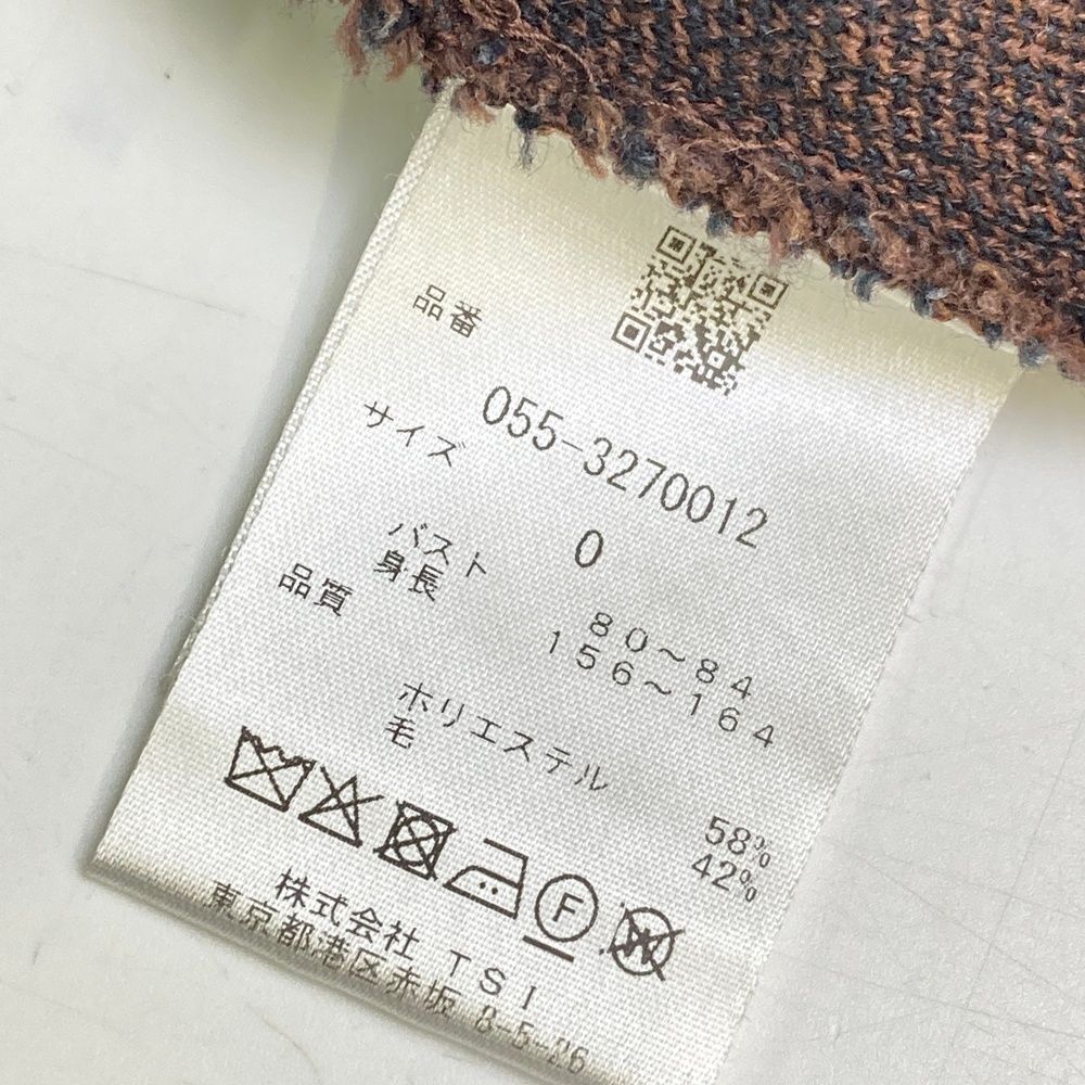 サイズ：0 PEARLY GATES パーリーゲイツ 2023年モデル 長袖 ニット