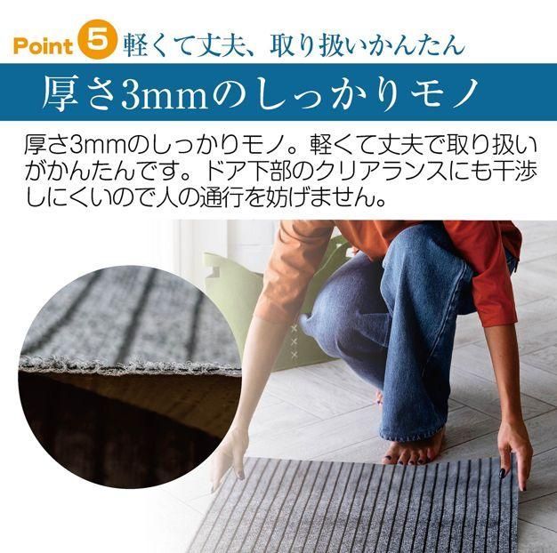玄関マット フロアマット 多用途 90cm×7m 裁断自由 M.N.Y.K. 玄関マット フロアマット 屋内外兼用 裁断自由 90cm×7m