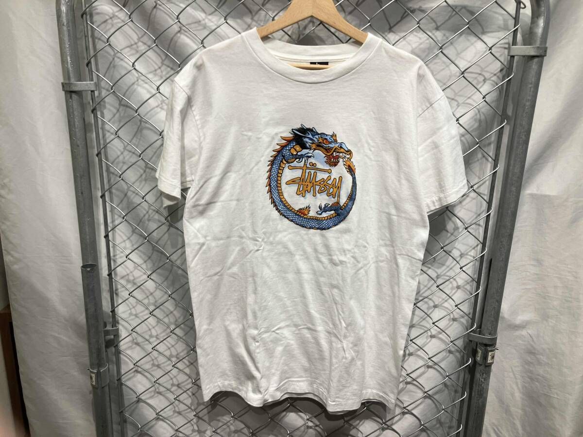 90s USA製 STUSSY OLD Dragon Tee size M ステューシー 半袖T