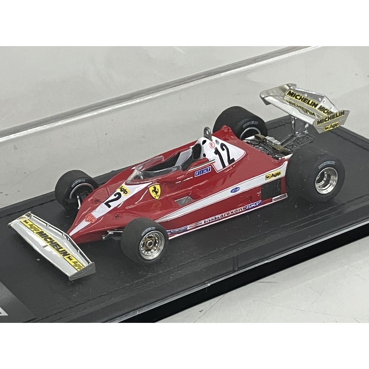 GP Replicas GP43-22B 1/43 Ferrari フェラーリ 312 T3 G ヴィルヌーブ No.12 GP43-22B  レーシングカー ミニカー 中古 K9174796