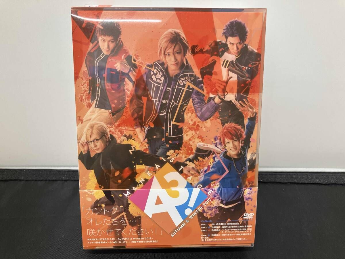 MANKAI STAGE A3!～AUTUMN&WINTER 2019～〈初演… 缶バッジ欠品 DVD