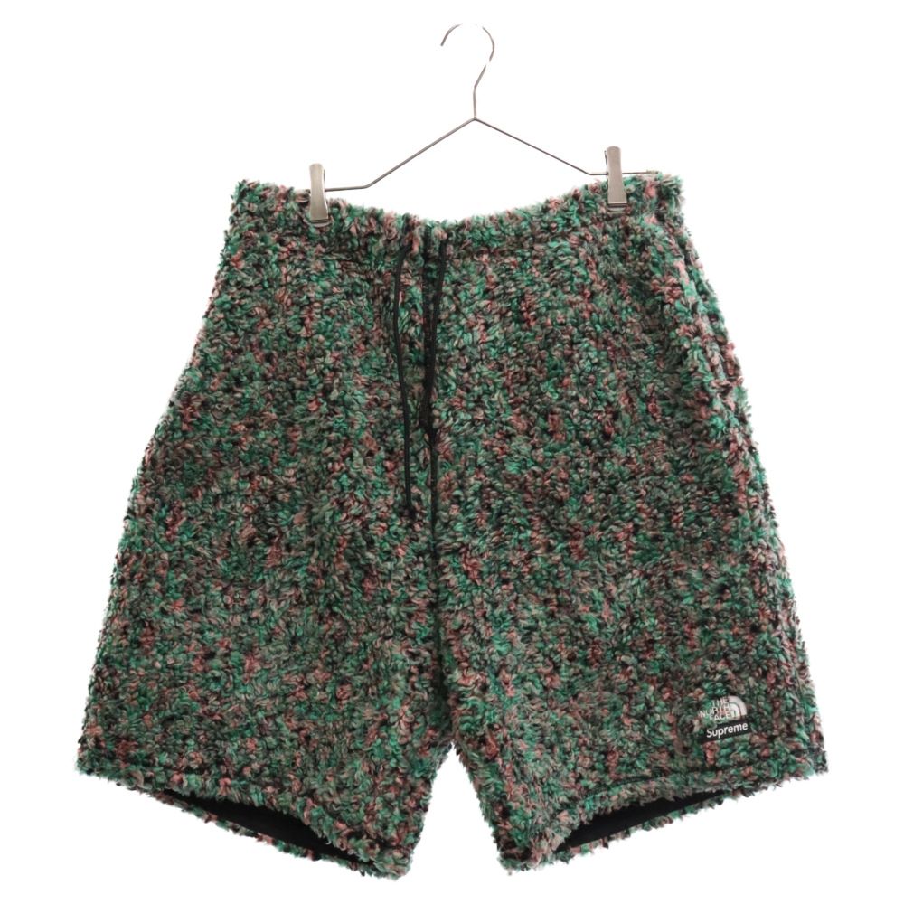 THE NORTH FACE x Supreme グリーンショートパンツ M THE NORTH FACE (ザ ノースフェイス) ワンポイント ショートパンツ 24