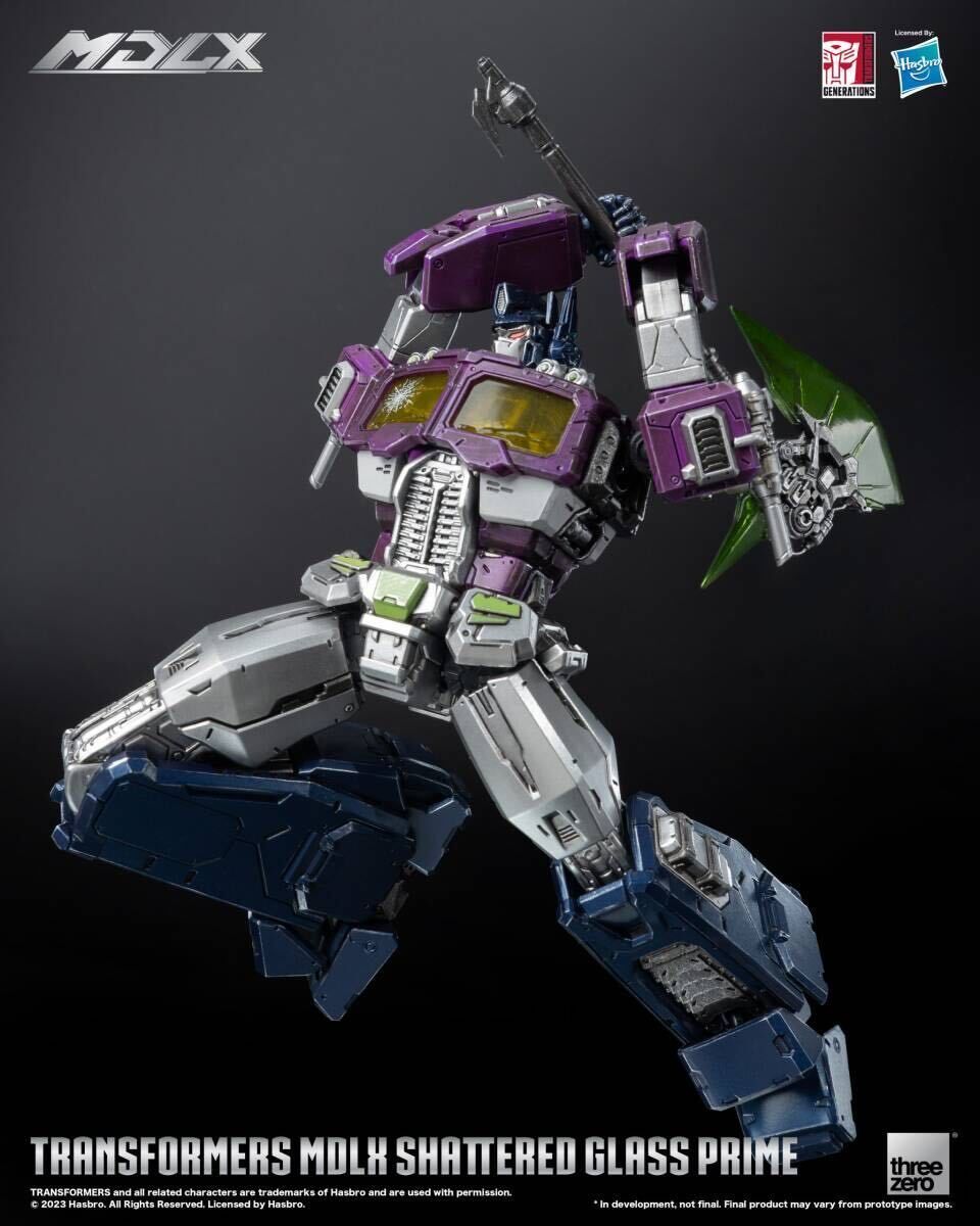 Threezero MDLX 購入 シャッタード・グラス・オプティマスプライム