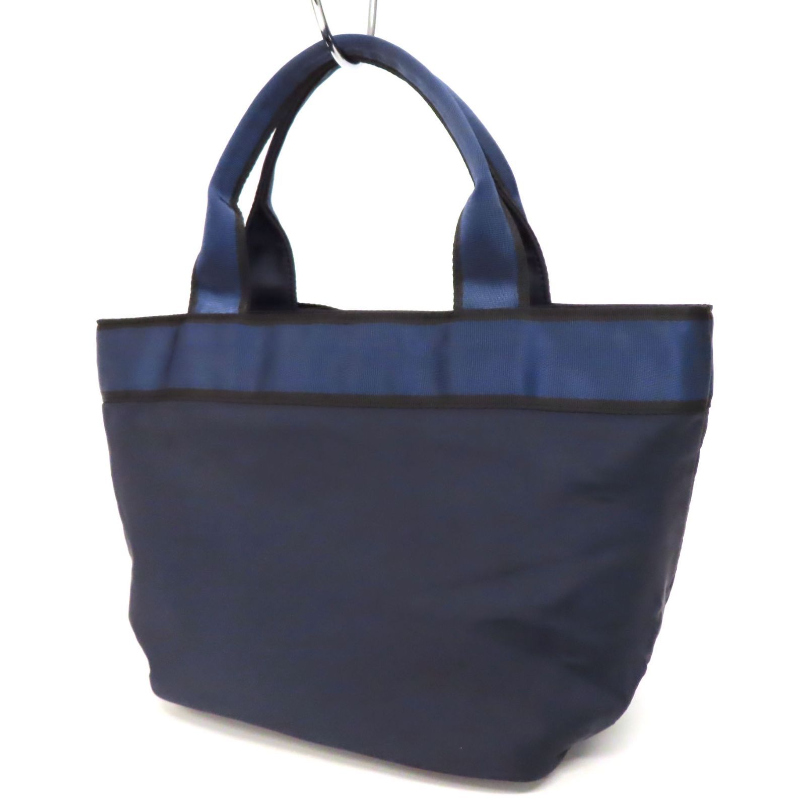 WI25006 美品 TOCCA トッカ バイカラーリボン トートバッグ