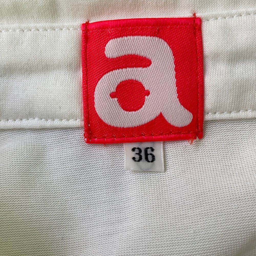 サイズ：36 ARCHIVIO アルチビオ 長袖シャツ ドット ホワイト系