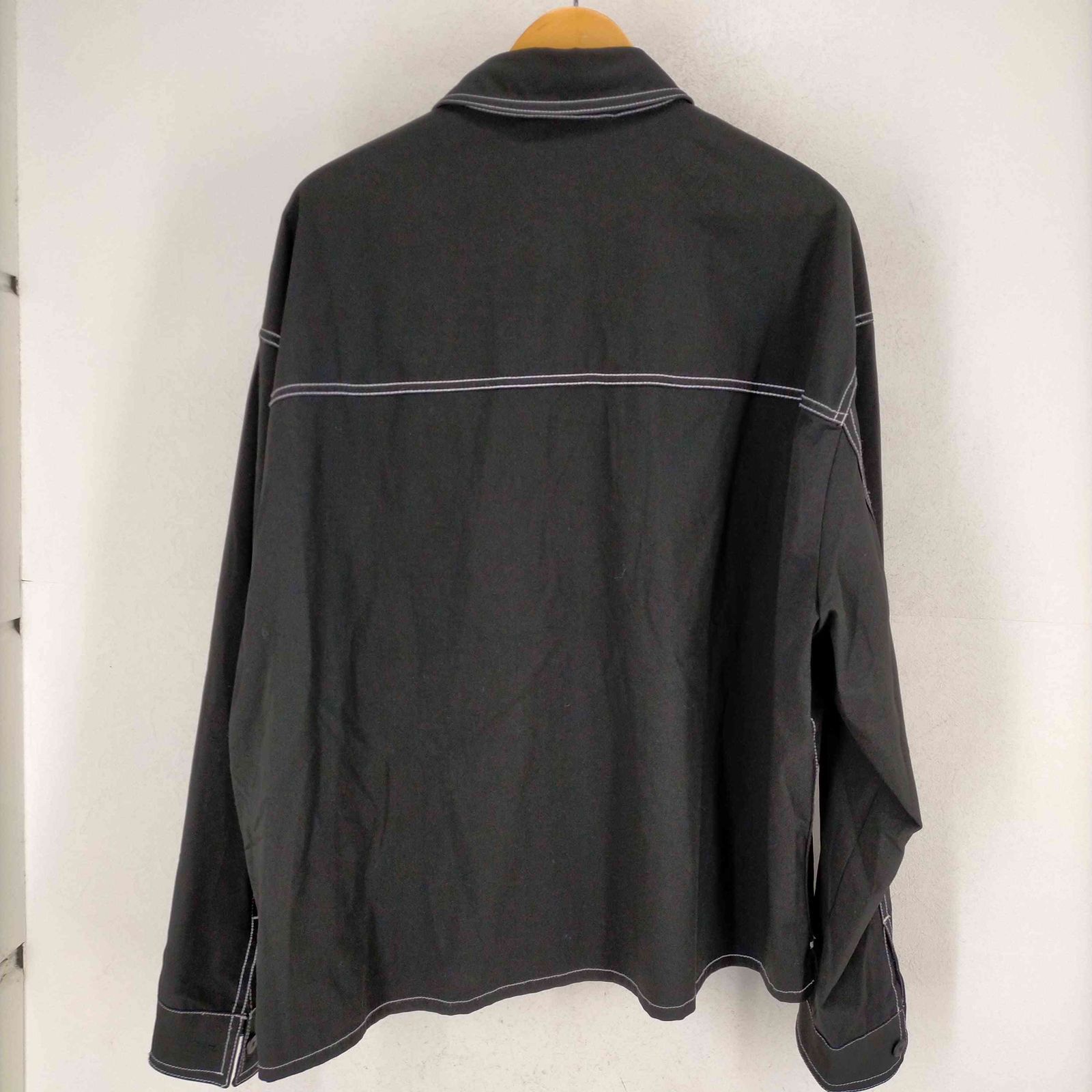 ZARA コントラストトップステッチブークレジャケット M 完売品