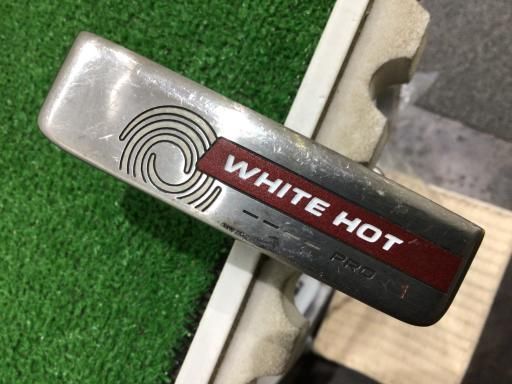 中古】 オデッセイ WHITE HOT RX V-LINE FANG 34インチ パター