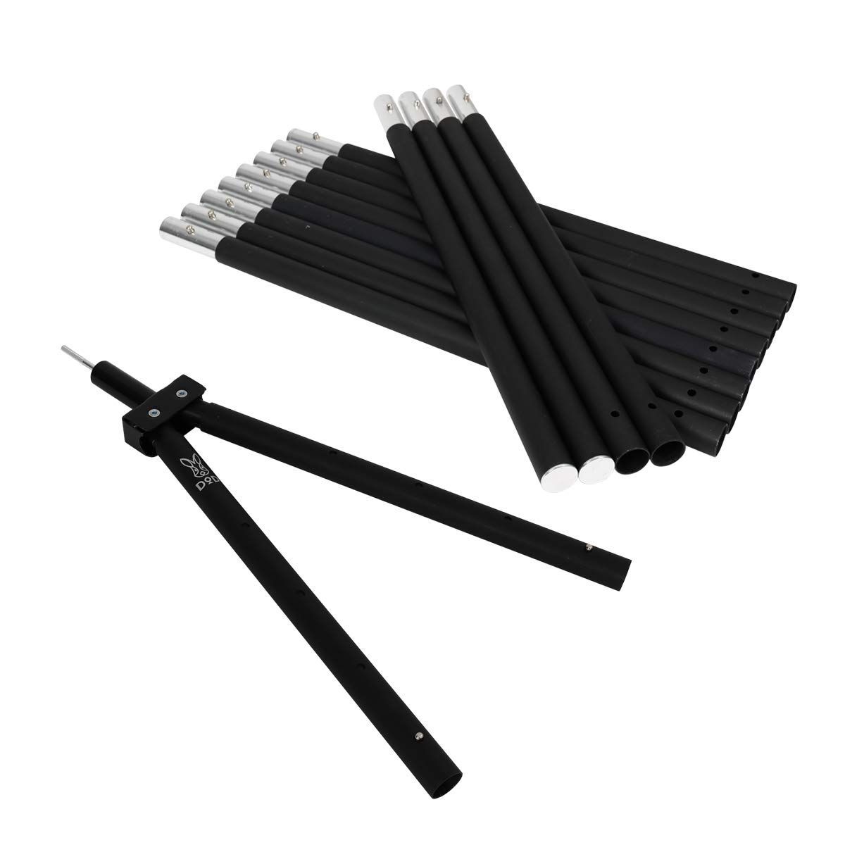 ♥です フタマタノキワミ|フタマタノサソイ ワンポールテント 二又化アタッチメント 角度|長さ調整可