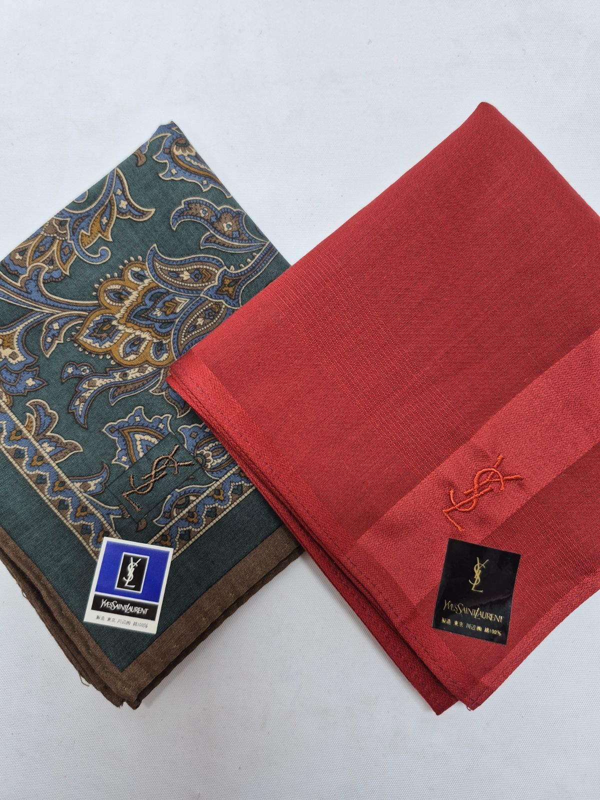YVES SAINT LAURENT ハンカチ19枚セット YVES SAINT LAURENT ハンカチ19枚セット 小物