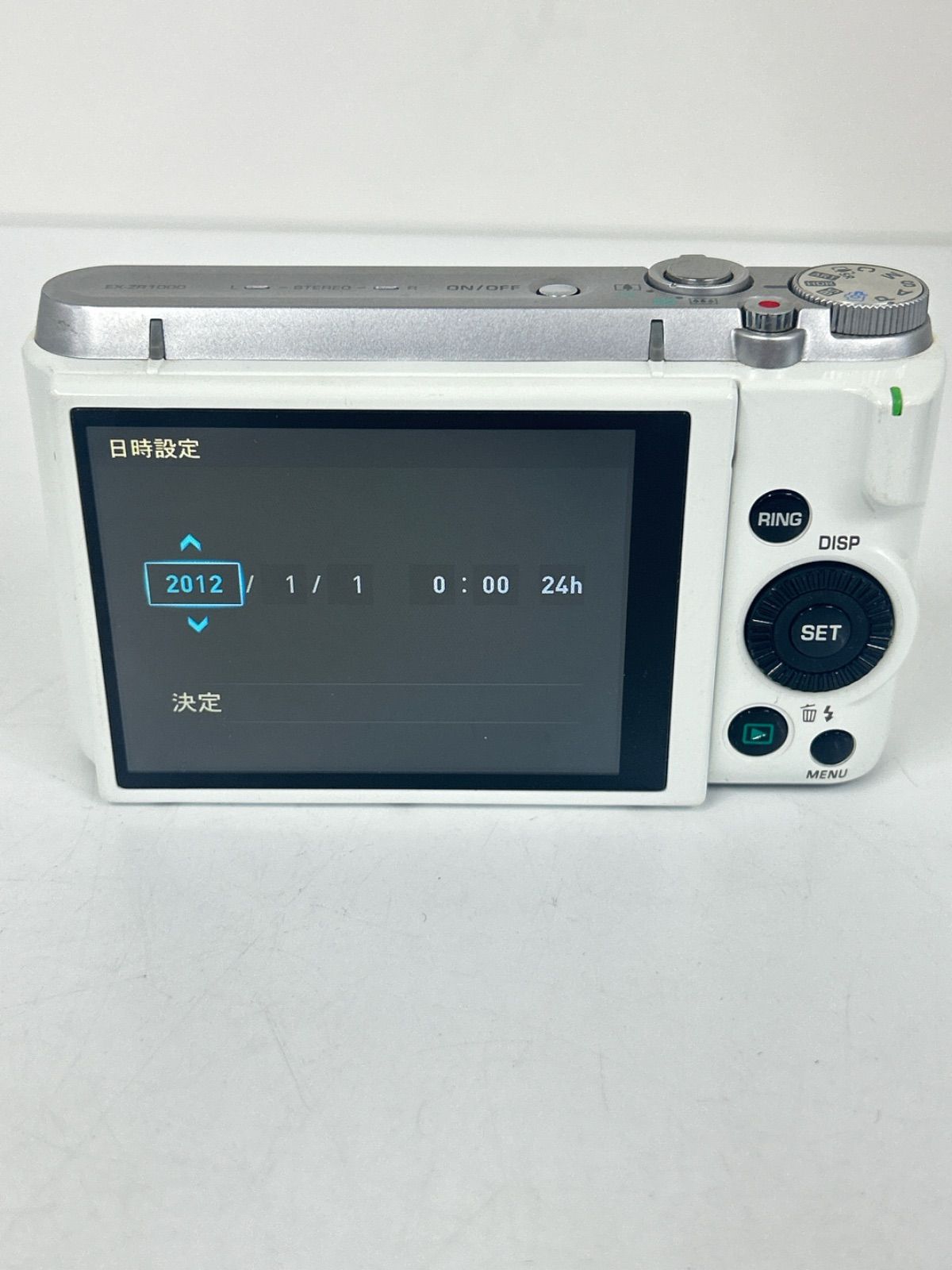 ○【通電確認済】CASIO EXILIM EX-ZR1100【カメラ】【1】 【公式通販】