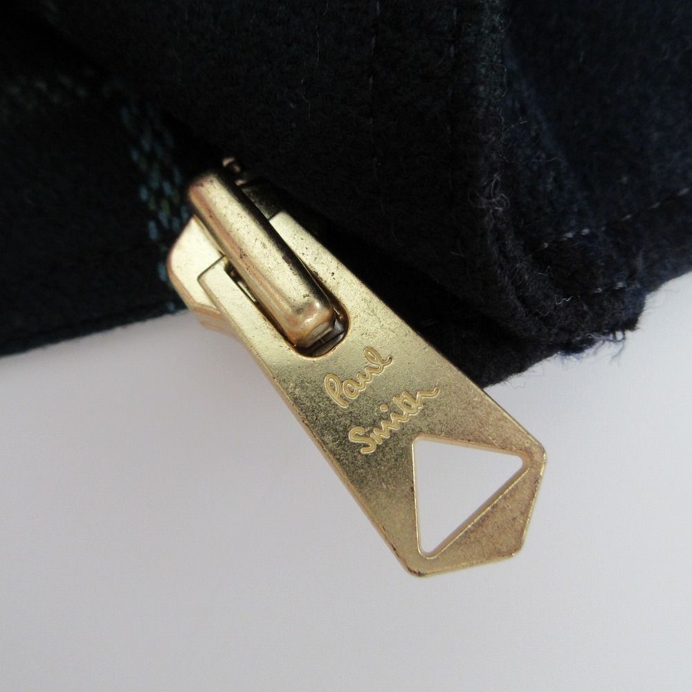 Paul Smith ボア襟 チェックジャケット 17AW Paul Smith ポールスミス ムートンジャケット ライダース ボア襟