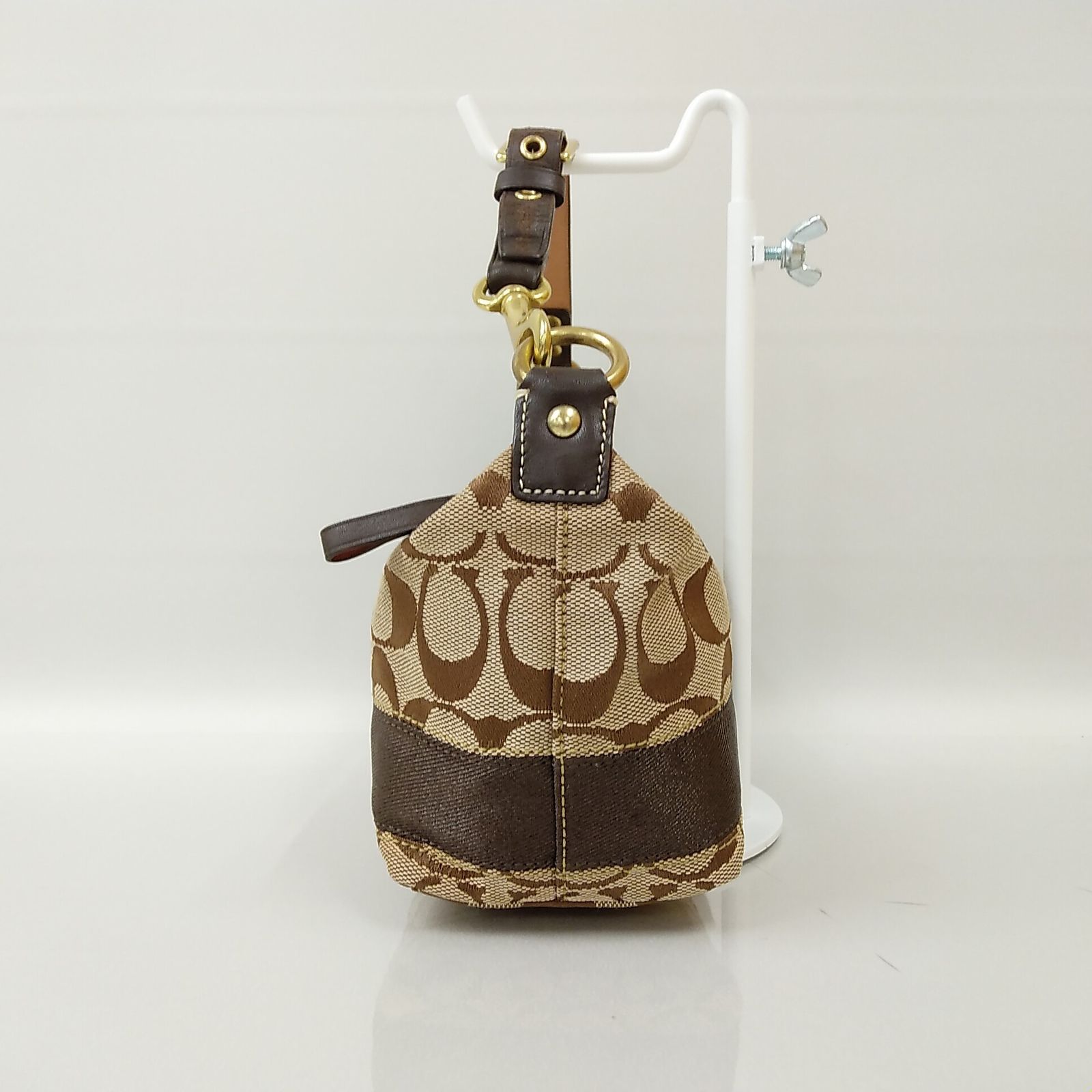 2503-222｜美品｜コーチ シグネチャー マルチポーチ ブラウン 2503-222｜美品｜コーチ シグネチャー マルチポーチ ブラウン