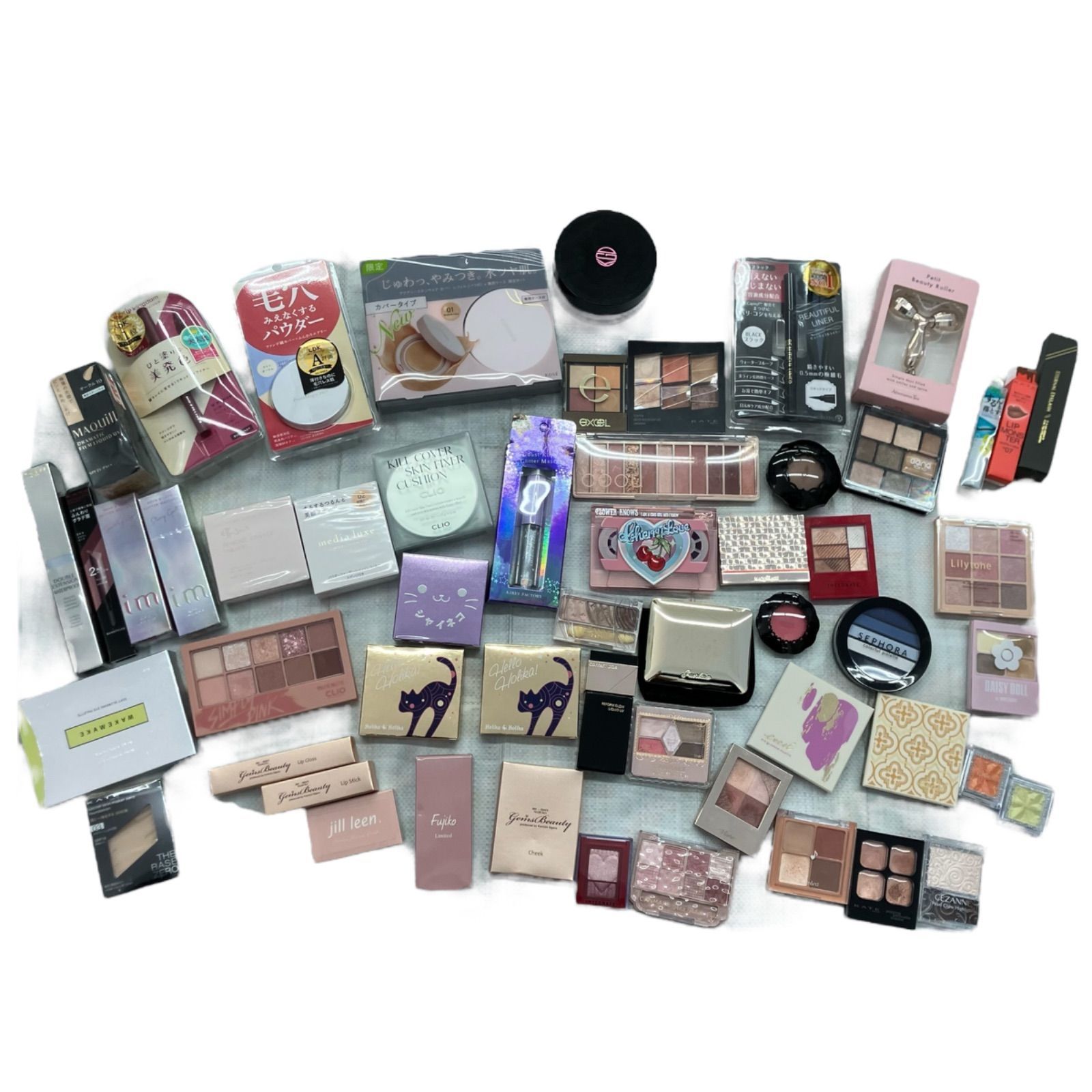 186001 デパコス 韓国コスメ コスメ 化粧品 まとめ売り 55点 現状品