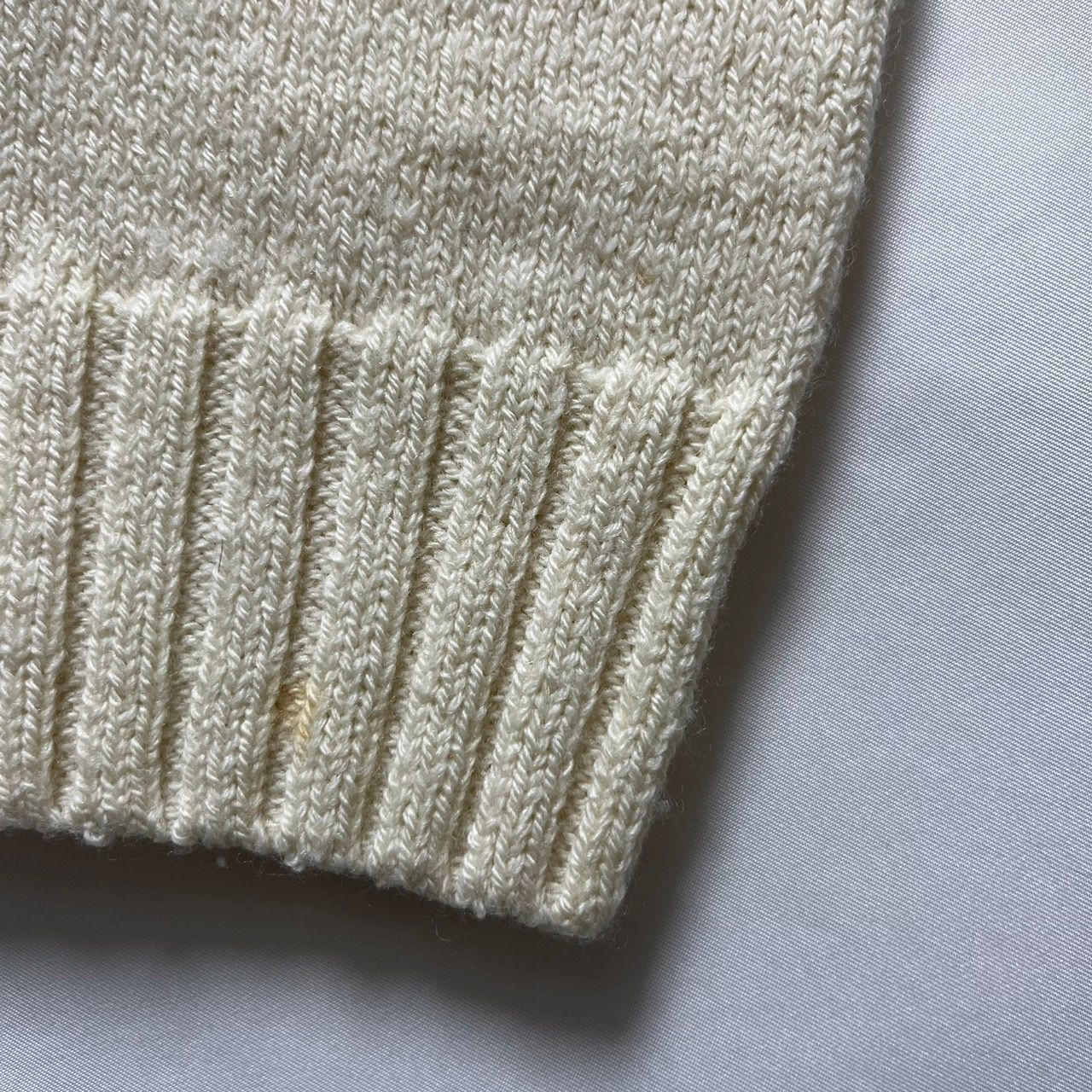 AURALEE オーラリー 18AW UNEVEN WOOL CORD P/O クルーネックニット 
