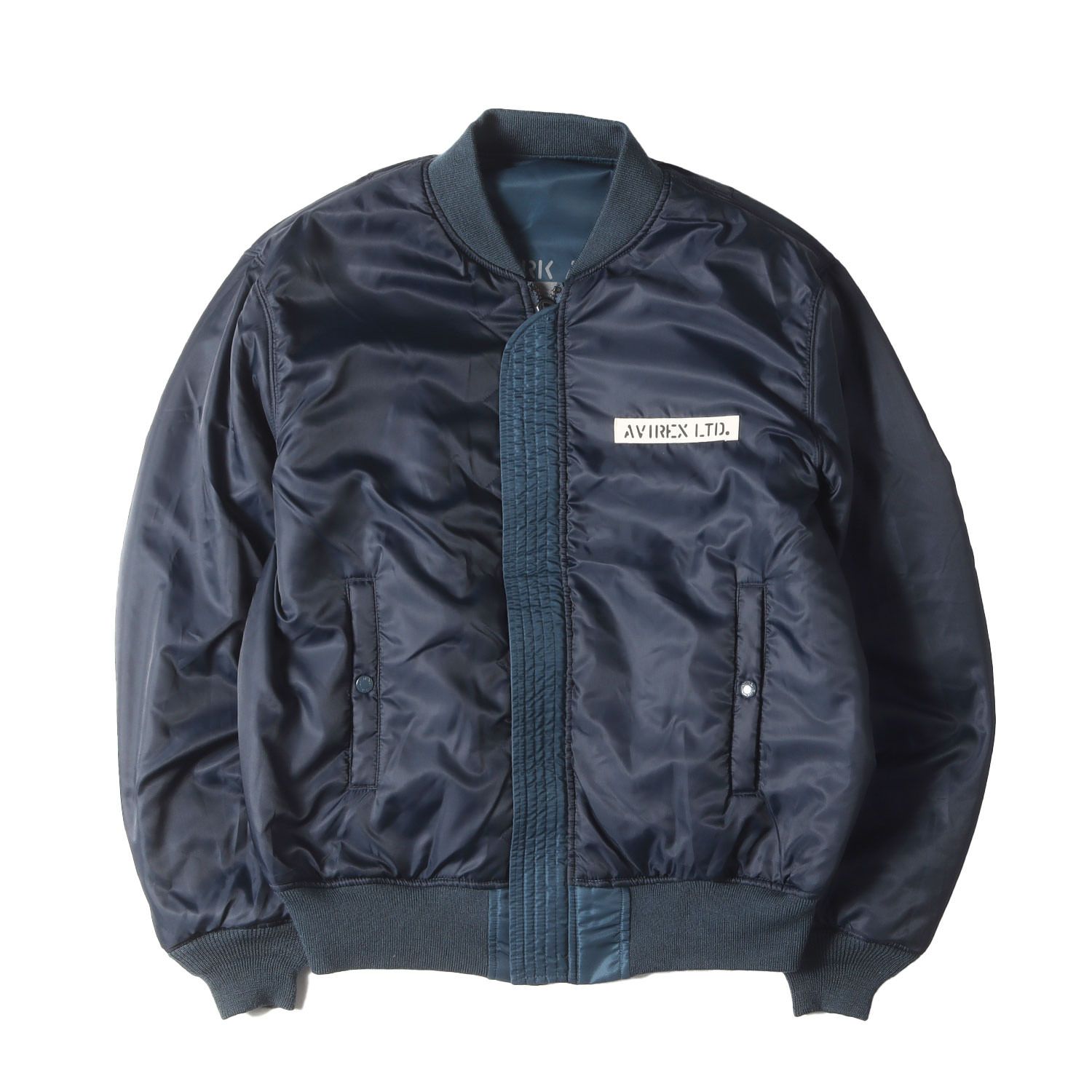 AVIREX TYPE BLUE フライトジャケット 2XL AVIREX TYPE BLUE フライトジャケット 2XL