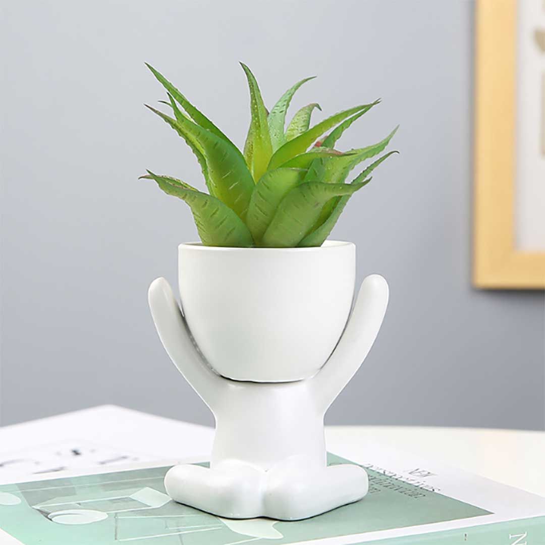 植物用プラントポット セラミック シンプル プラントポット 大型 穴付き レトロ 北欧風 装飾プランター アンティーク風 円筒形 植木鉢 観葉植物植木鉢 : フラワーポット プラントポット 植物用プラントポット