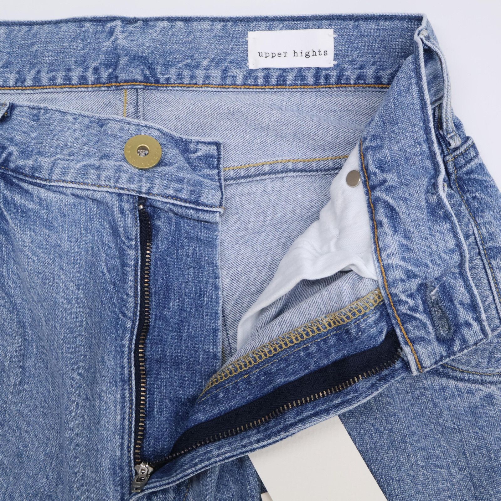 専用⭐︎conte【別注】upper hights タックデニムパンツ UN 24 別注】＜upper hights for conte＞タックデニムパンツ UN