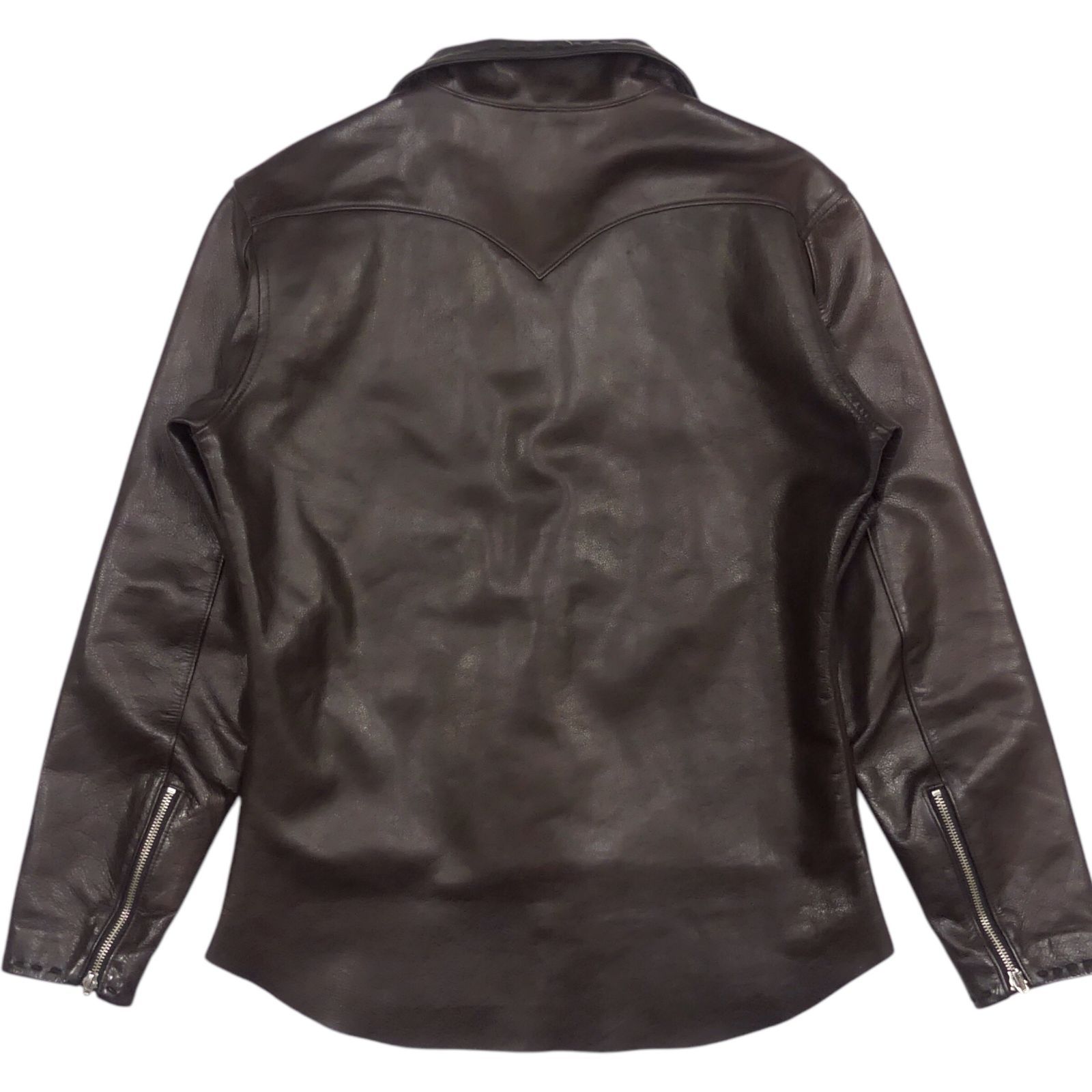 【本革】REDMOON レザージャケット 黒 38マッドドッグ レザーシャツ 本革】REDMOON レザージャケット 黒 38マッドドッグ レザー