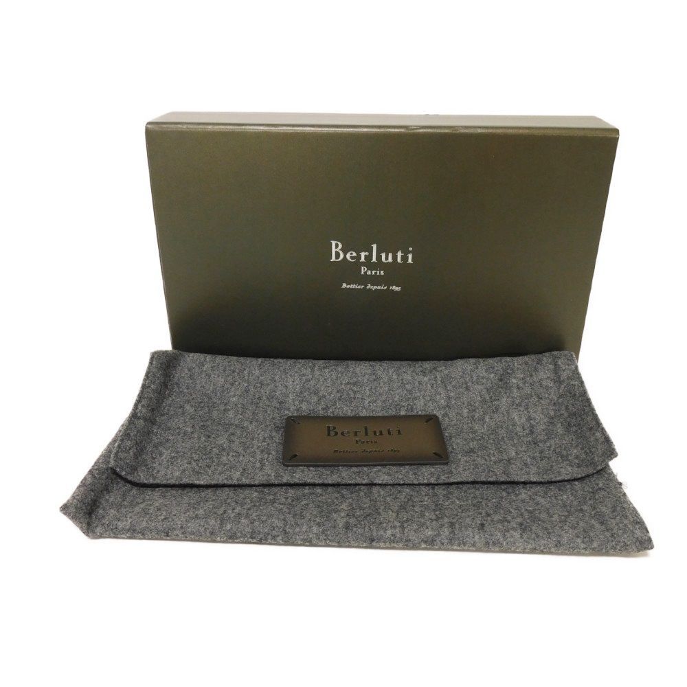 Berluti ベルルッティ イタウバ スクリットレザー ロングジップ
