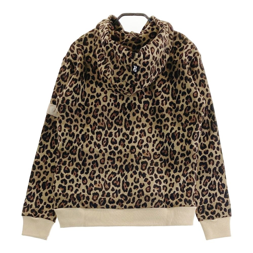 サイズ 0 PEARLY GATES パーリーゲイツ 055-2262004 ジップパーカー レオパード ベージュ系 240101527502 ゴルフウェア レディース ストスト