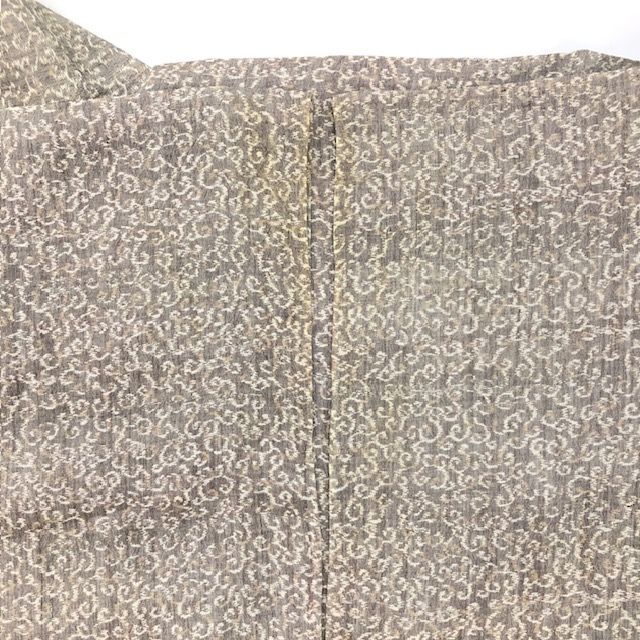 平和屋着物○上質な紬 十字絣 正絹 逸品 未使用 AAAW1830ph 平和屋着物