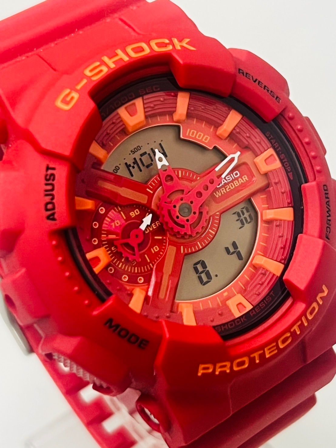 電池交換済】G-SHOCK Blue and Red Series ビッグケース
