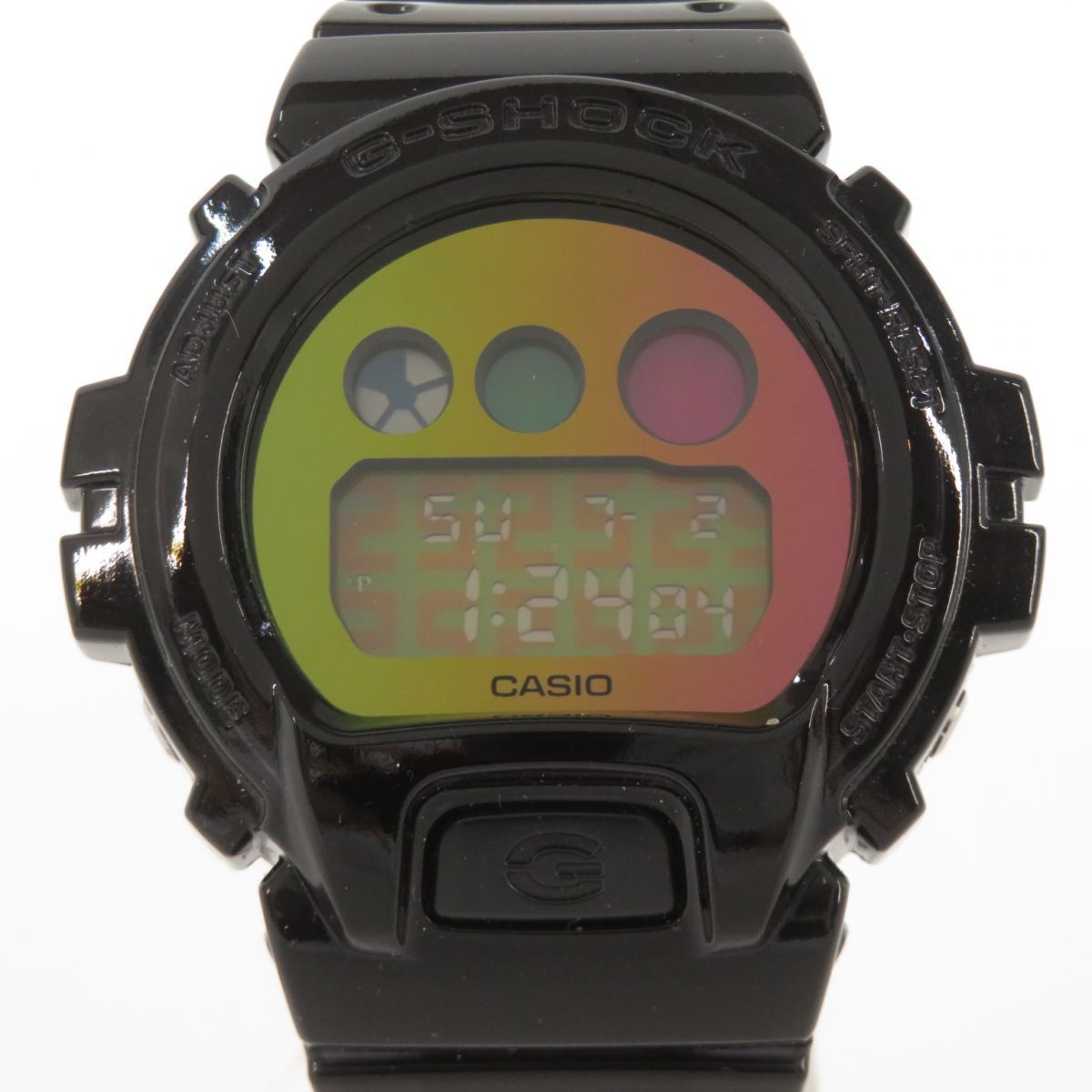 160s CASIO カシオ G-SHOCK DW-6900SP-1JR 25周年限定モデル クオーツ 腕時計 海外モデル ※美品