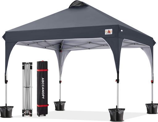 【未使用品】ABCCANOPY ワンタッチタープテント　送料込み Amazon | ABCCANOPY タープテント ワンタッチ センターロック 3m