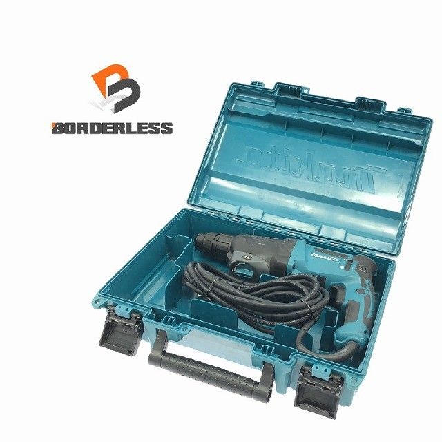 比較的 makita マキタ 100V 26mm ハンマドリル HR2601F 本体 ケース SDSプラス コード式 ハンマードリル 穴あけ 穿孔
