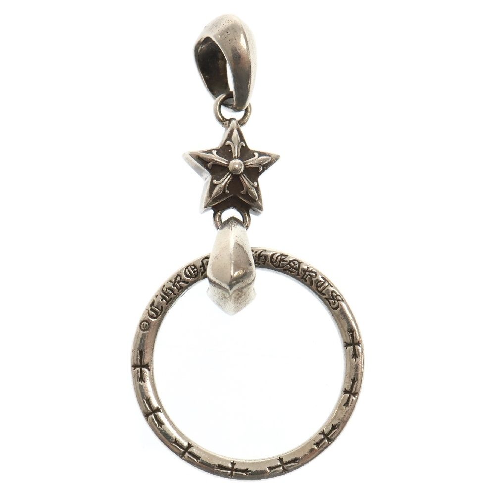 CHROME HEARTS クロムハーツ EWLP NTFL アイウェアループ スターモチーフNTFLネックレストップ