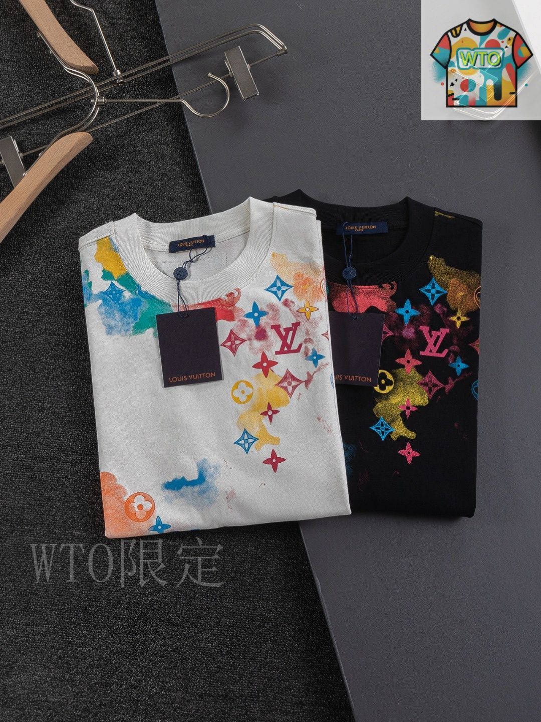 今日特価】Louis Vuitton 25SS Graffiti Print T-shirt-2 - メルカリ