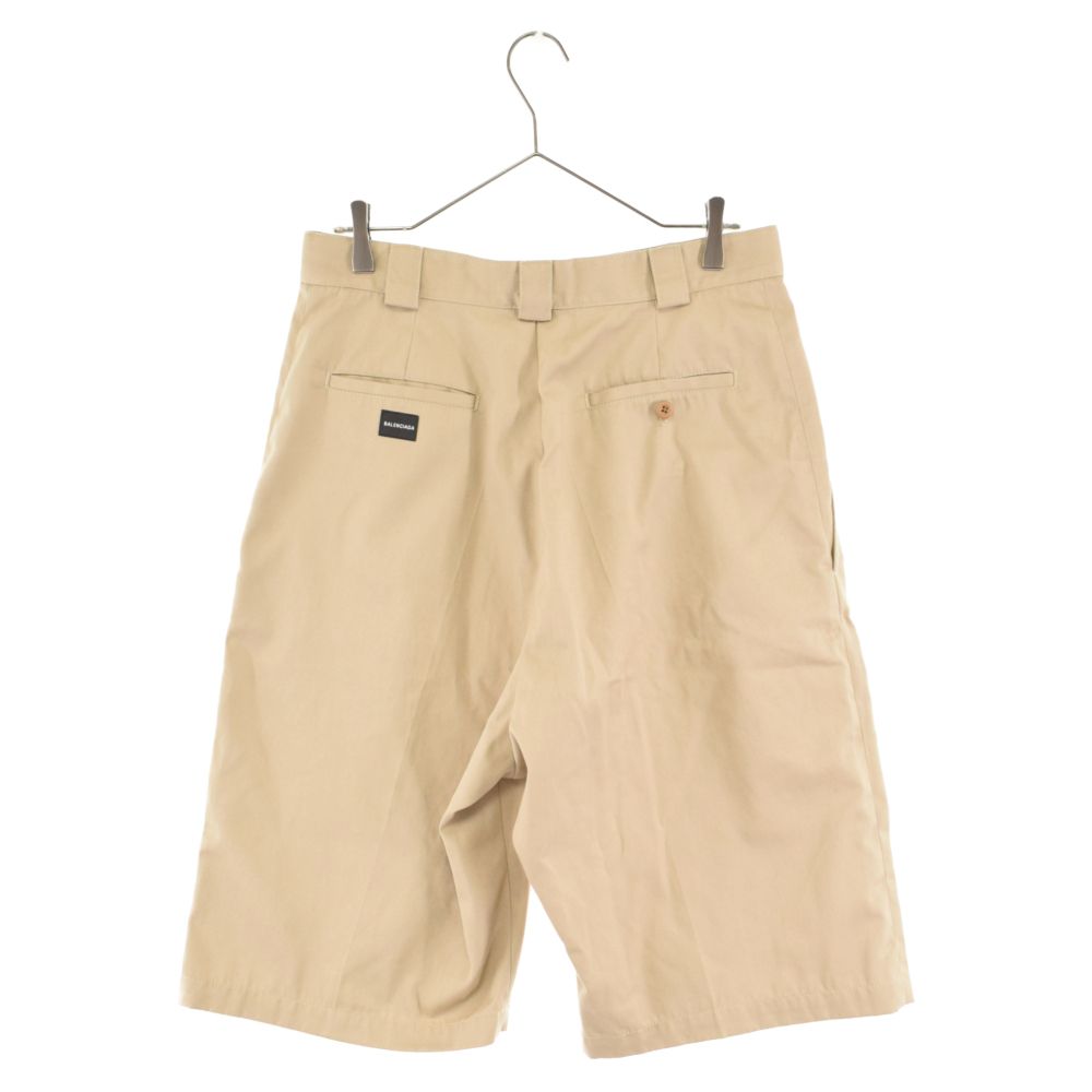 BALENCIAGA バレンシアガ クロップドチノハーフパンツ ベージュ 623018 BALENCIAGA (バレンシアガ) クロップドチノハーフパンツ ベージュ