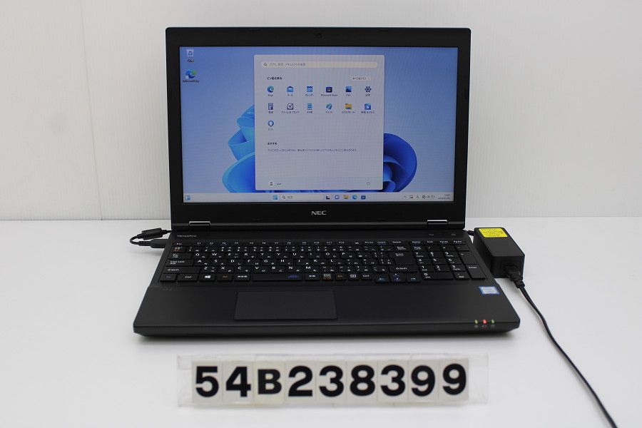 NEC PC-VKT16XZG2 Core i5 8250U  1.6GHz/8GB/256GB(SSD)/DVD/15.6W/FWXGA(1366x768)/RS232C/Win11 【54B238399】