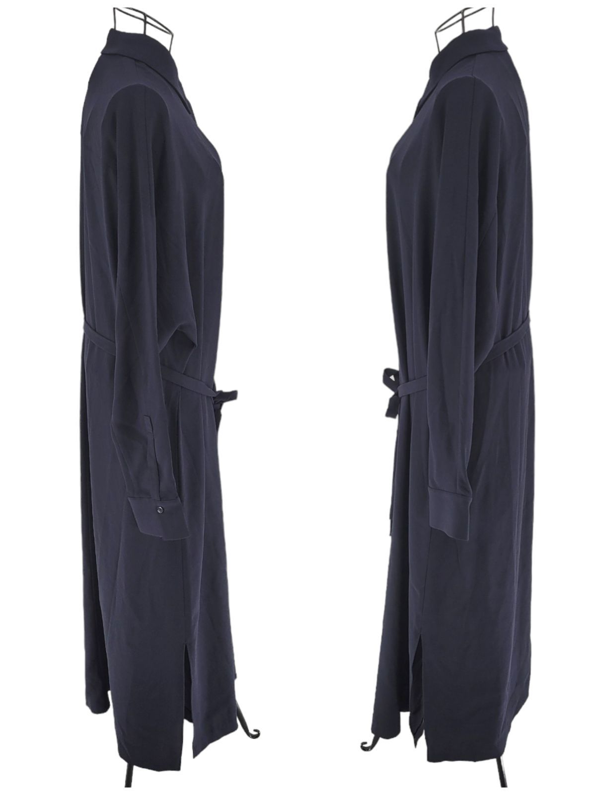 JOSEPH ジョゼフ シャツワンピース シャツドレス ロング丈 長袖