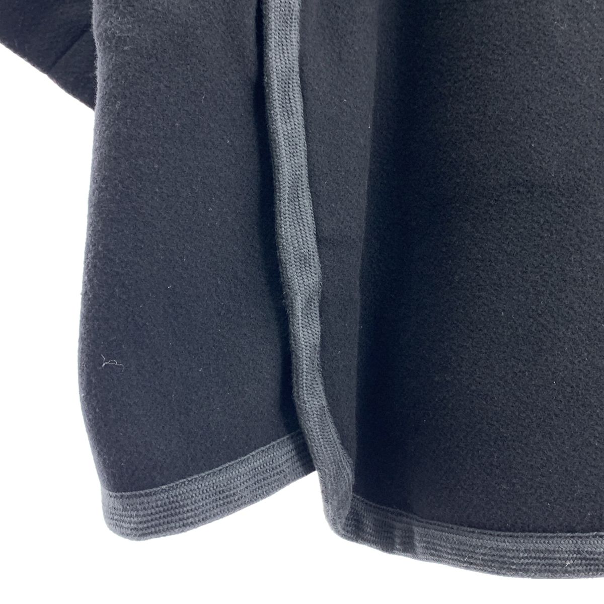 Chloe クロエ ウール ショート ブランケット コート 34 ブラック レディース SIROKUMA-CORPORATION_COM