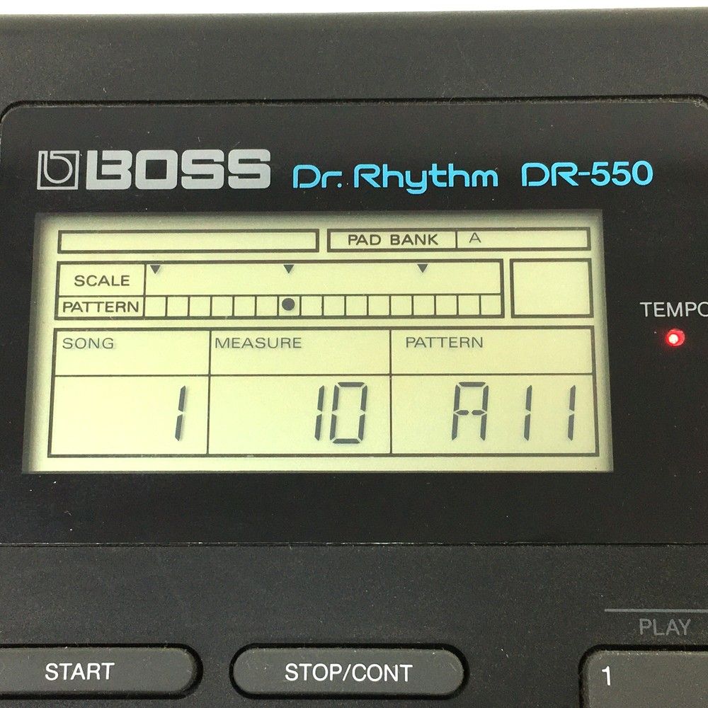 ○BOSS DR-550 Dr.Rhythm リズムマシン ※動作確認済み