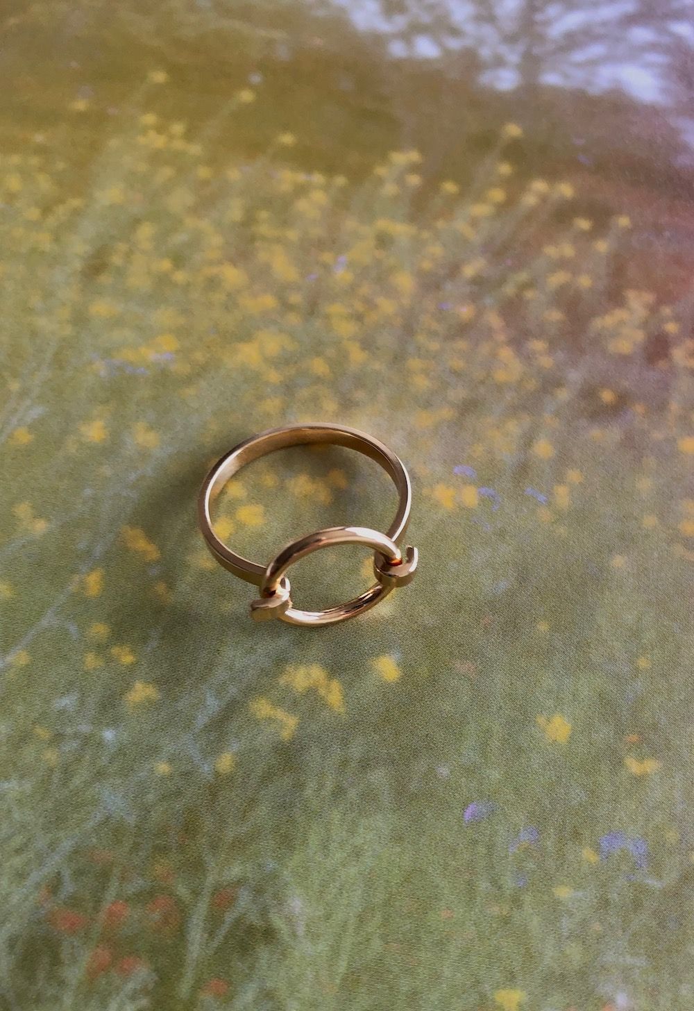 Circle Motif Ring (gold) メルカリShops