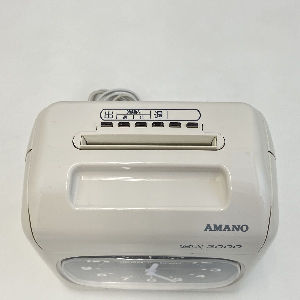 AMANO BX2000 電子タイムレコーダー 勤怠管理 タイムカード 出勤管理 アマノ 中古 Z9405459 - メルカリ