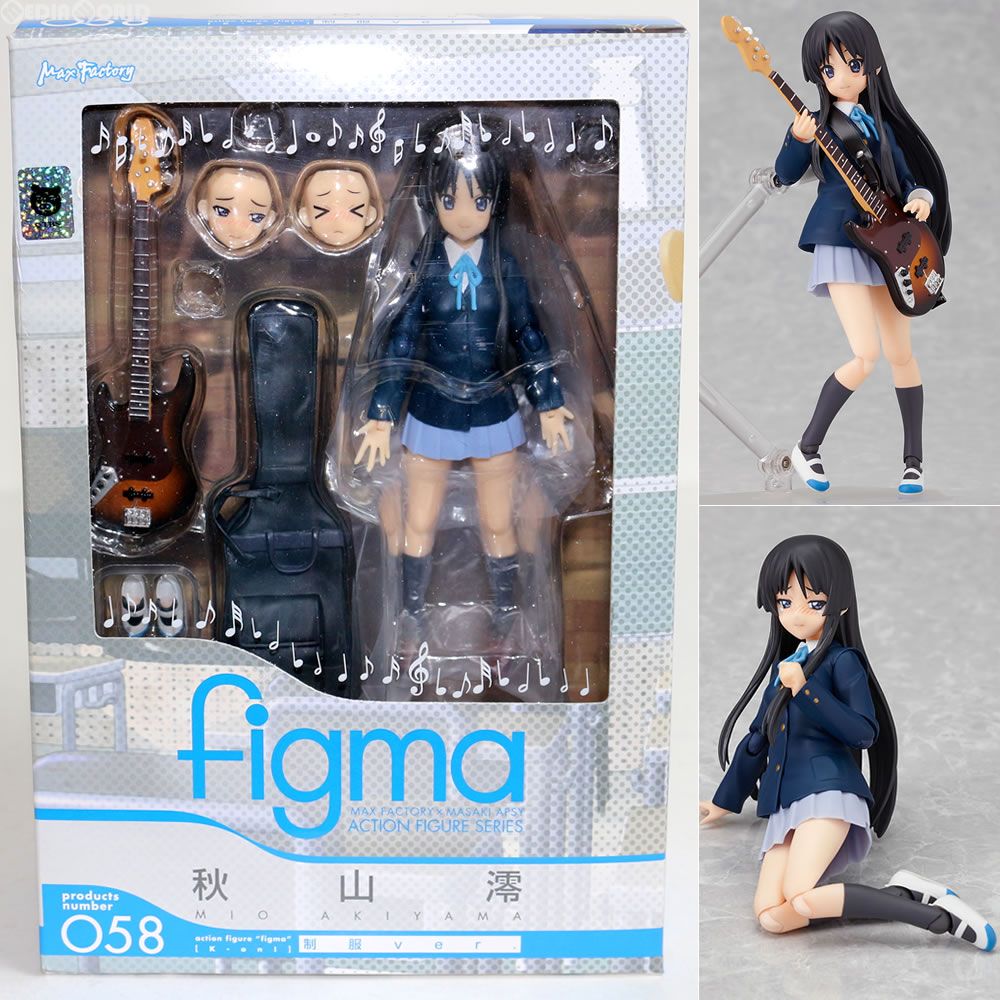 figma(フィグマ) 058 秋山澪(あきやまみお) 制服ver. けいおん! 完成品