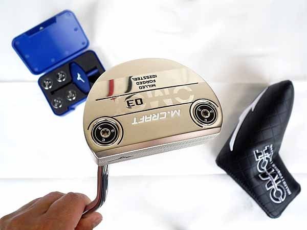 ミズノ M CRAFT OMOI 03 パター 34インチ 付属品付