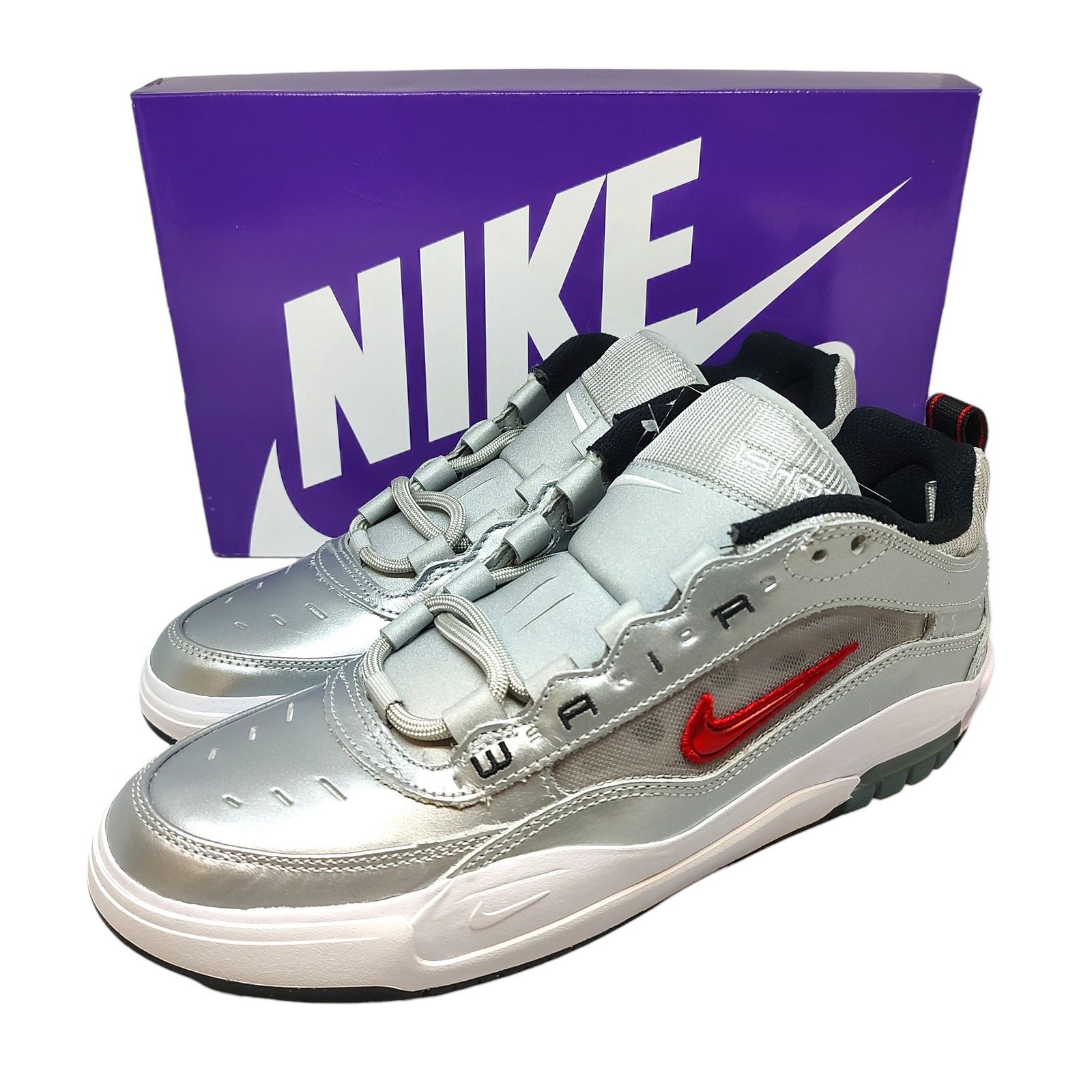 NIKE ナイキ Air Max Ishod Premium Metallic Silver スニーカー 