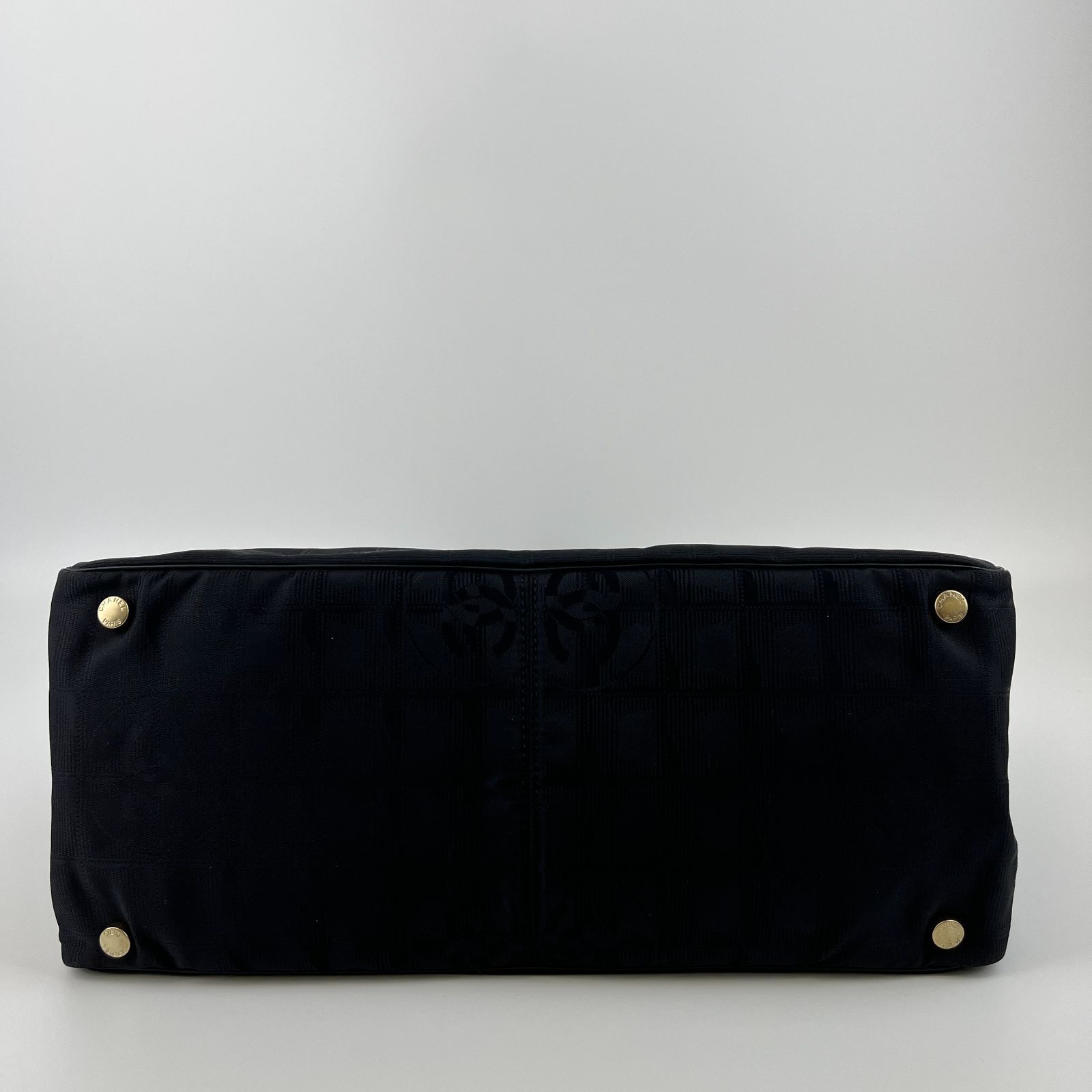 【極美品・正規品】シャネル ニュートラベルライン トートバッグ ココマーク 黒 中古】CHANEL シャネル ココマーク ニュートラベルライン トート