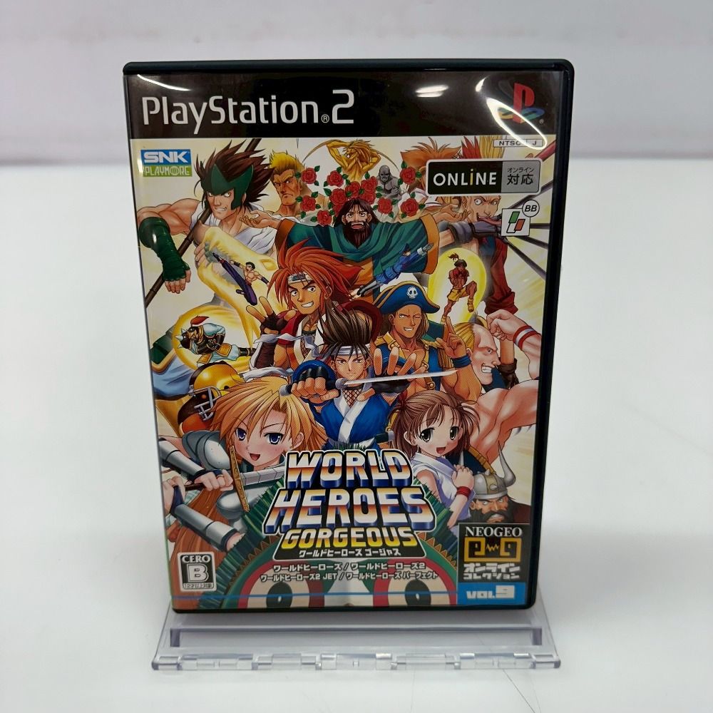 05w12606 【PS2】ワールドヒーローズ ゴージャス ゲームソフト