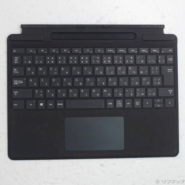 〔中古品〕 スリム ペン付き Surface Pro X Signature キーボード ブラック 日本語 25O-00079【297】