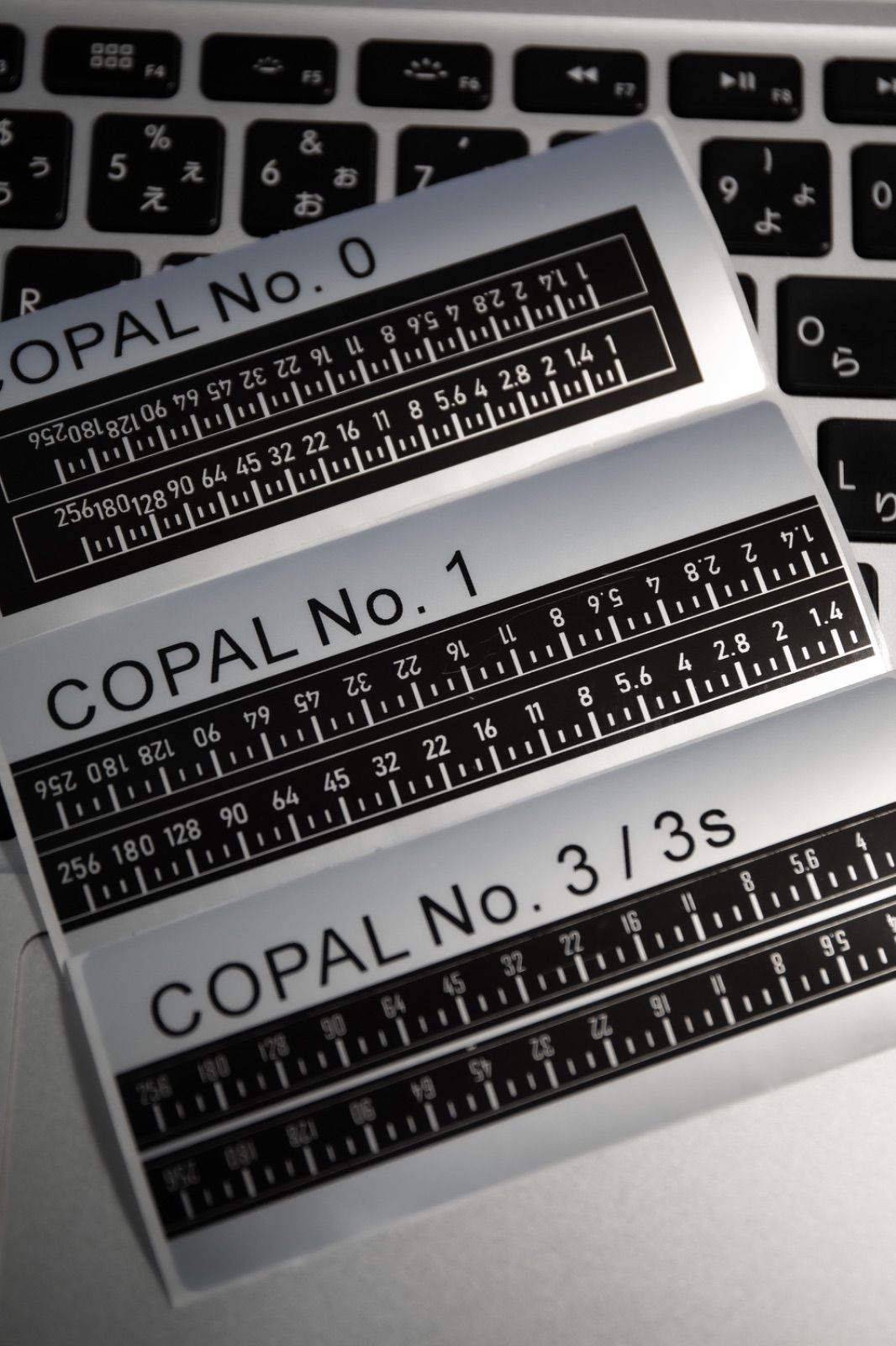 copal No.1用 シャッター 絞り 目盛り シール - メルカリ