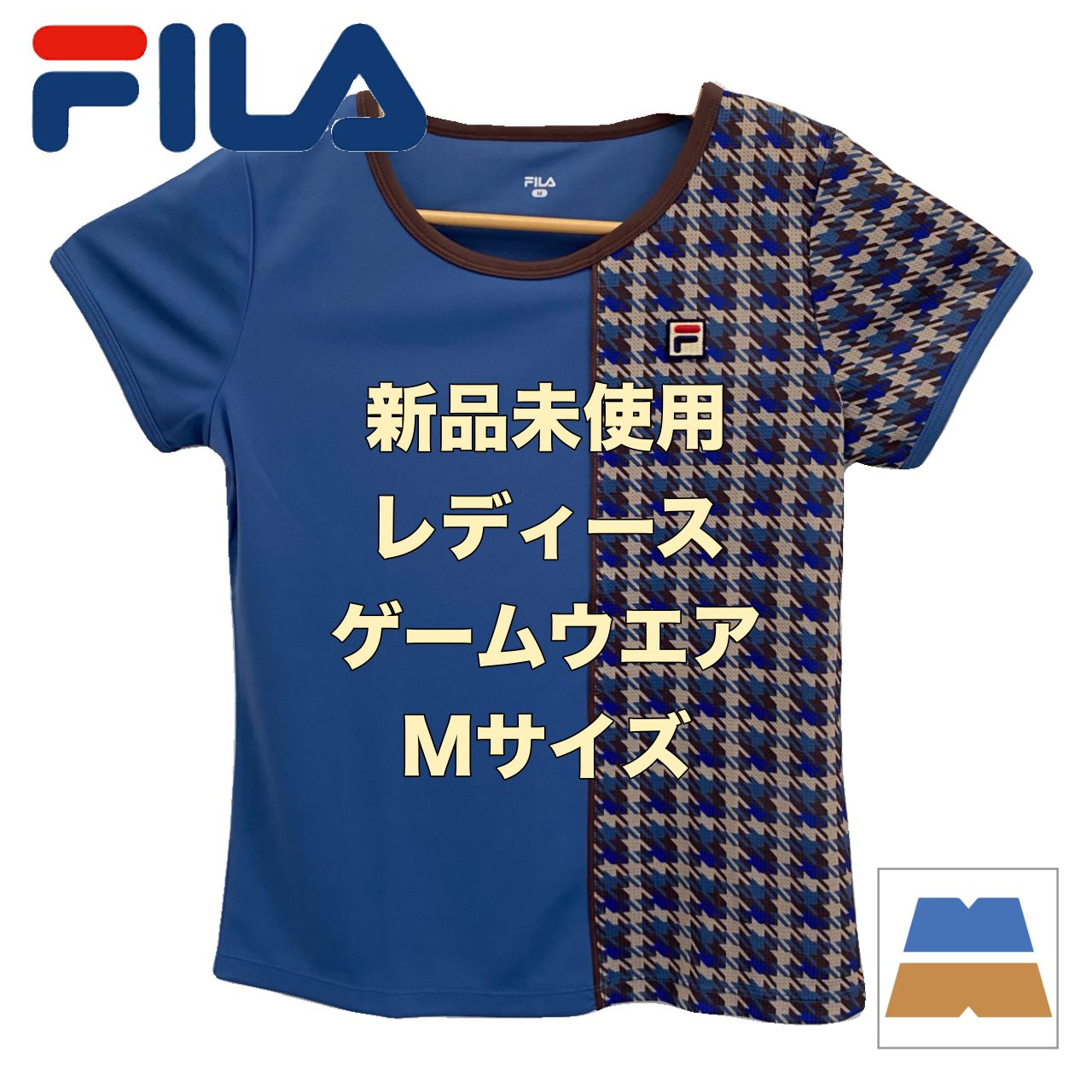 新品・未使用＞FILA/ フィラ レディース ゲームウエア 半袖 M